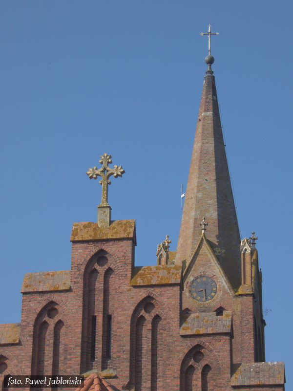 Detale kościoła w Lubiniu